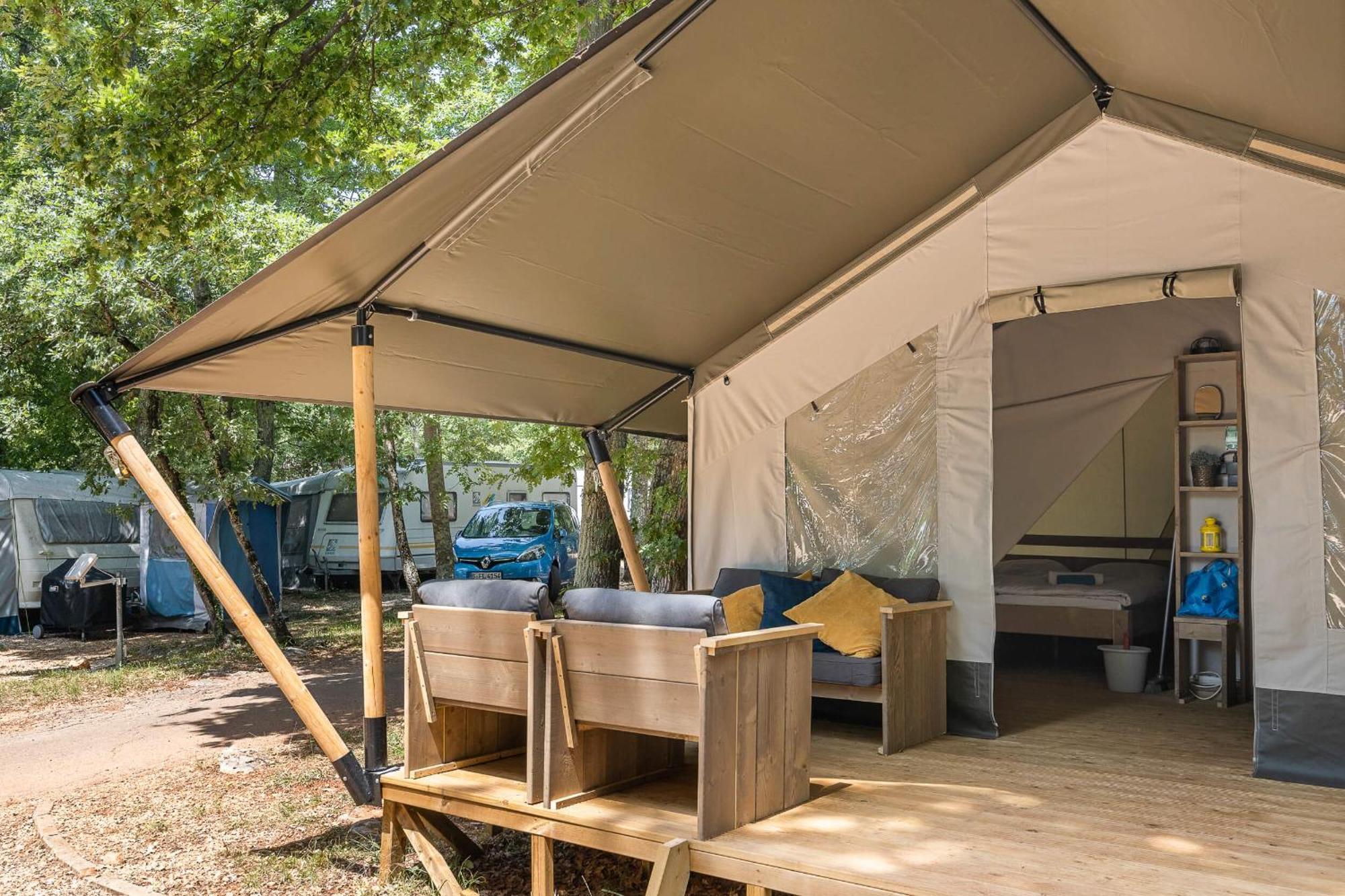 Easyatent Safari Tent Park Umag Kamer foto